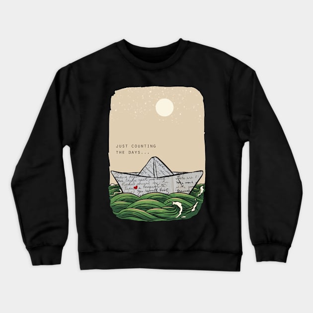 counting the days Crewneck Sweatshirt by awanndus